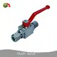 Hydraulic Ball Valves High Pressure PEEK by HuiYi Valve 1