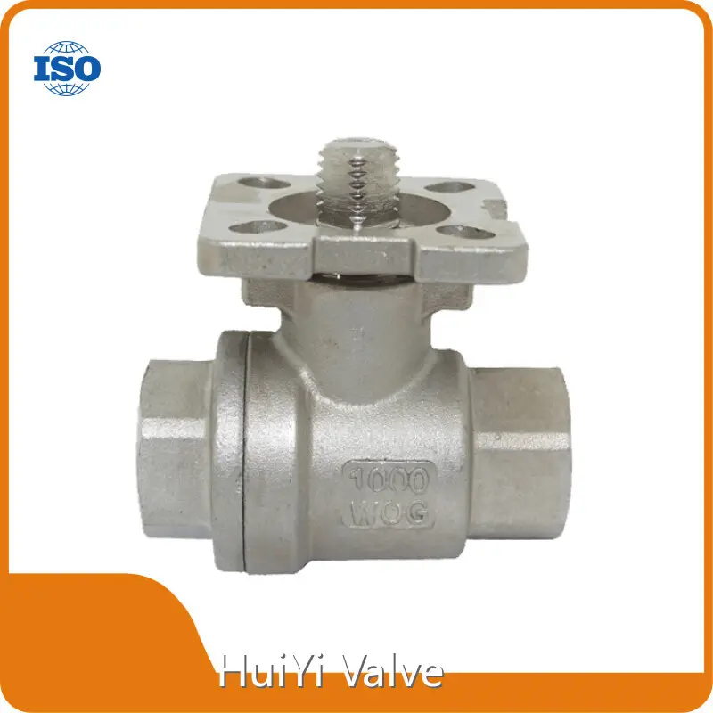 3 Piece Stainless Steel Ball Valve 7-20 Days by HuiYi Valve 1