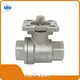 3 Piece Stainless Steel Ball Valve 7-20 Days by HuiYi Valve 1