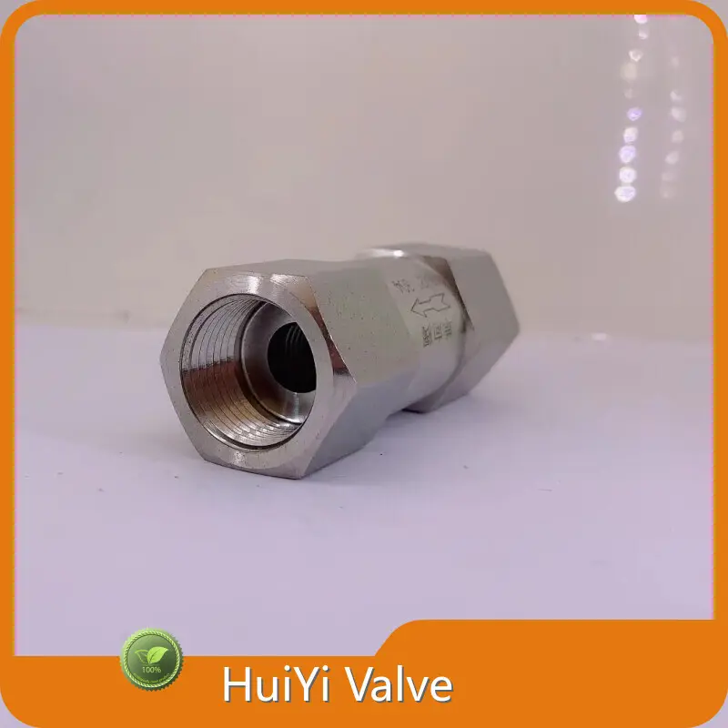 Inline Ball Check Valve SS304 - - HuiYi Valve 1