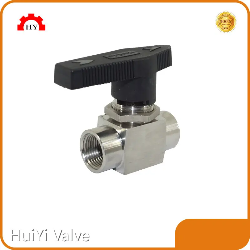 Ball Valve for Pressure Gauge PTFE by HuiYi Valve 1