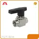 Ball Valve for Pressure Gauge PTFE by HuiYi Valve 1