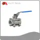 Threaded Ball Valve Q11F-3PC by HuiYi Valve 1