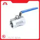 3 Piece Stainless Steel Ball Valve Normal Temperature by HuiYi Valve 1