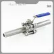 3 Piece Ball Valve - - HuiYi Valve 1