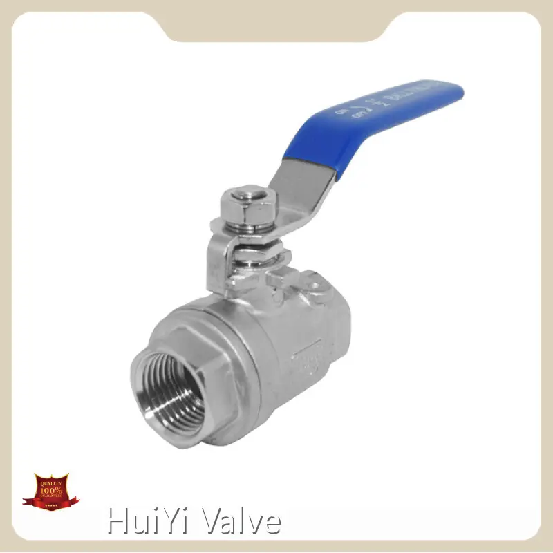 3 Piece Ball Valve Normal Temperature by HuiYi Valve 1