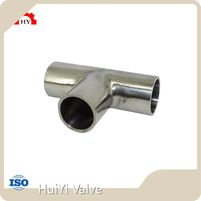 Sanitary Tee Fitting 1/4 to 4 by HuiYi Valve 1