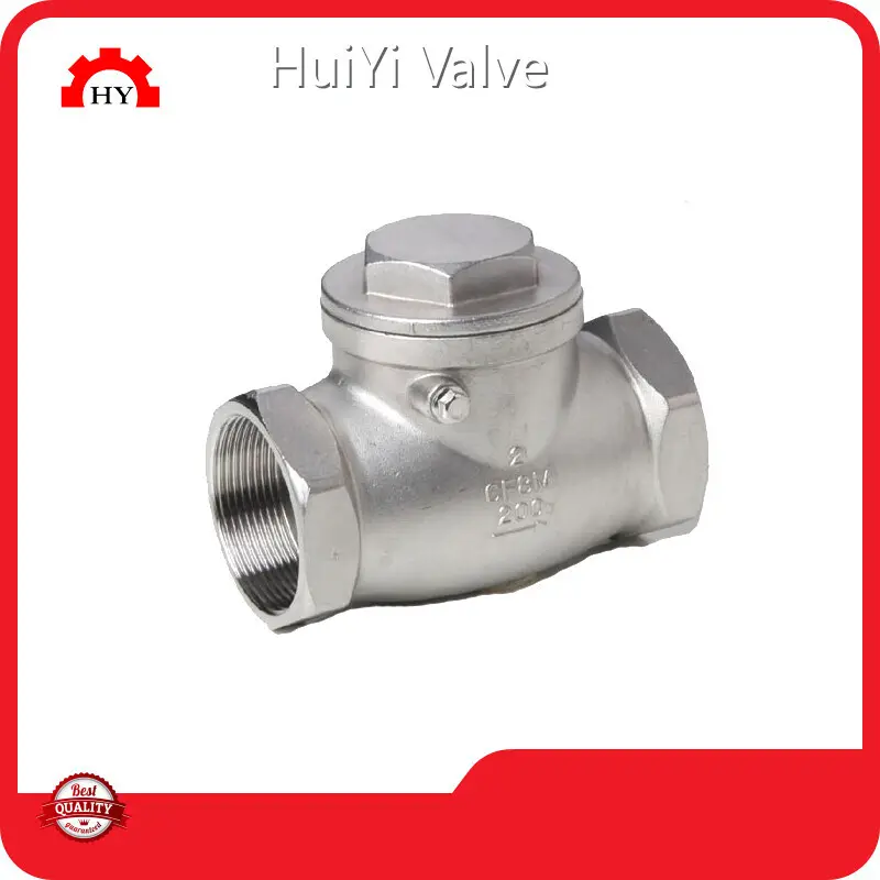 Check Valve Cf8m API 598 by HuiYi Valve 1
