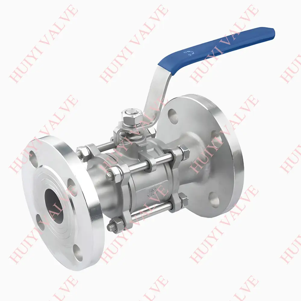 Flanged Ball Valve 150 LB, 2PC Stainless Steel CF8/CF8M 1