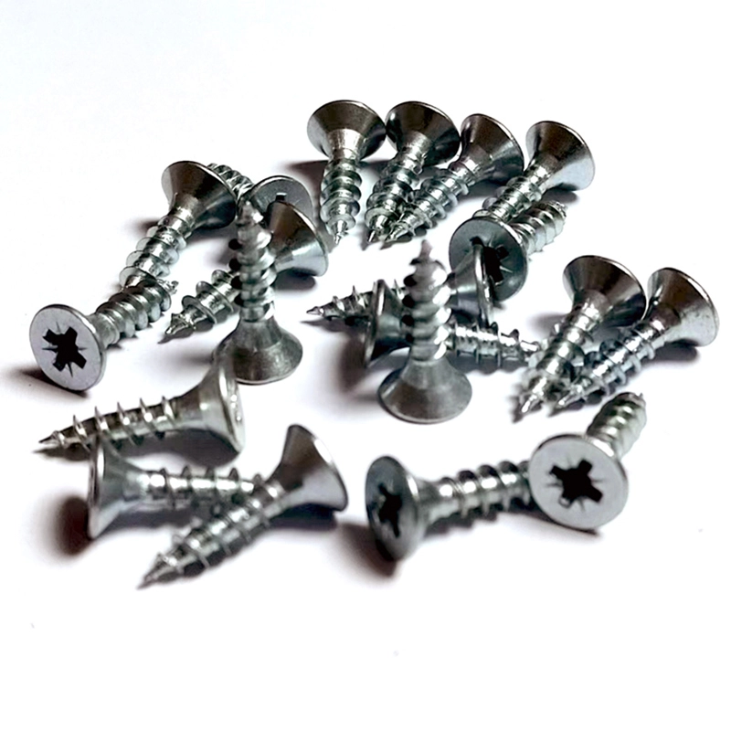 Unibridge Pan cabeza plana Phillips Cruz empotrada avellanada perforación autorroscante aglomerado tornillo muebles puerta de gabinete Tornillo máquina Tornillo para madera 1