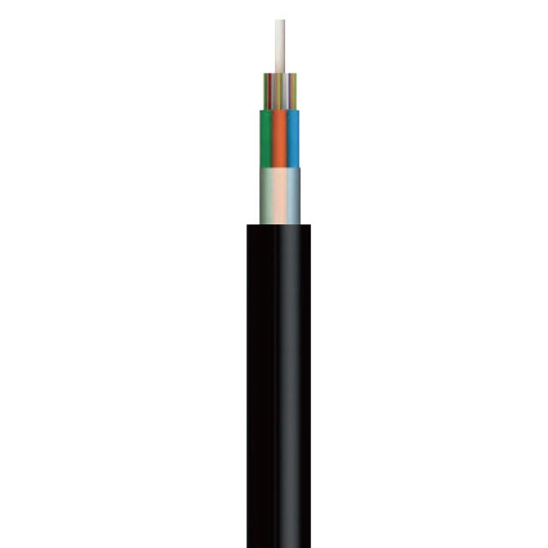 Outdoor Aerial Fiber Cable Gyfty With FRP 6 12 24 Core Single Mode G652D Fiber Optic Cable 1