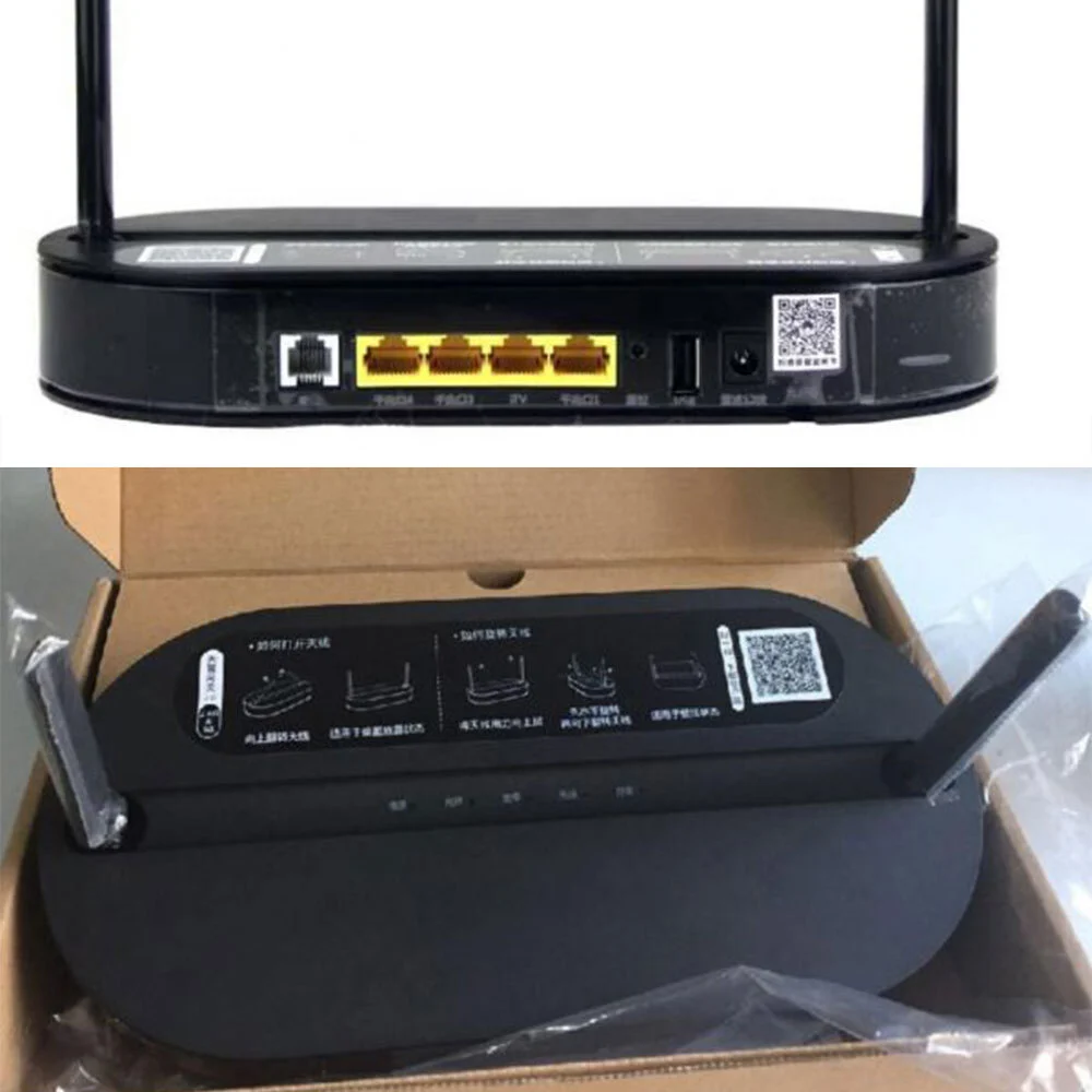 HS8145V HG8245V | ONT | AC1200, banda dupla, 1x GPON, 4x RJ45 1000Mb/s, 1x RJ11, 1x USB 1