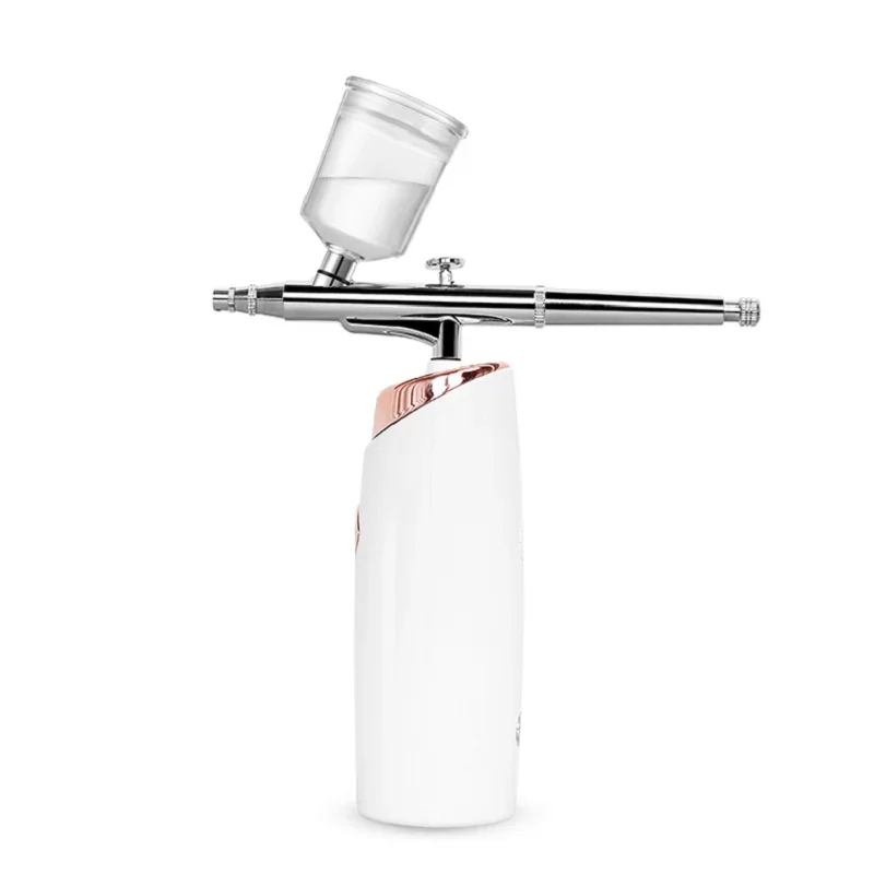 2022 High End Logo Salon Kecantikan Menyesuaikan Hyperbaric Genggam Mini Nano Facial Mist Sprayer Oksigen Injector untuk Kulit Bergizi 1