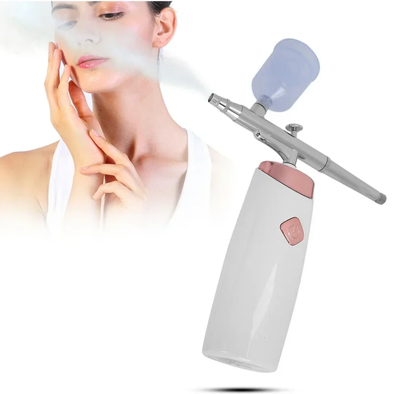 Mismon High Pressure Airbrush Zam figi Flite Oksijèn Injector Mask Pòtab Facial Machin Pòtab Dlo Oksijèn Injector 1