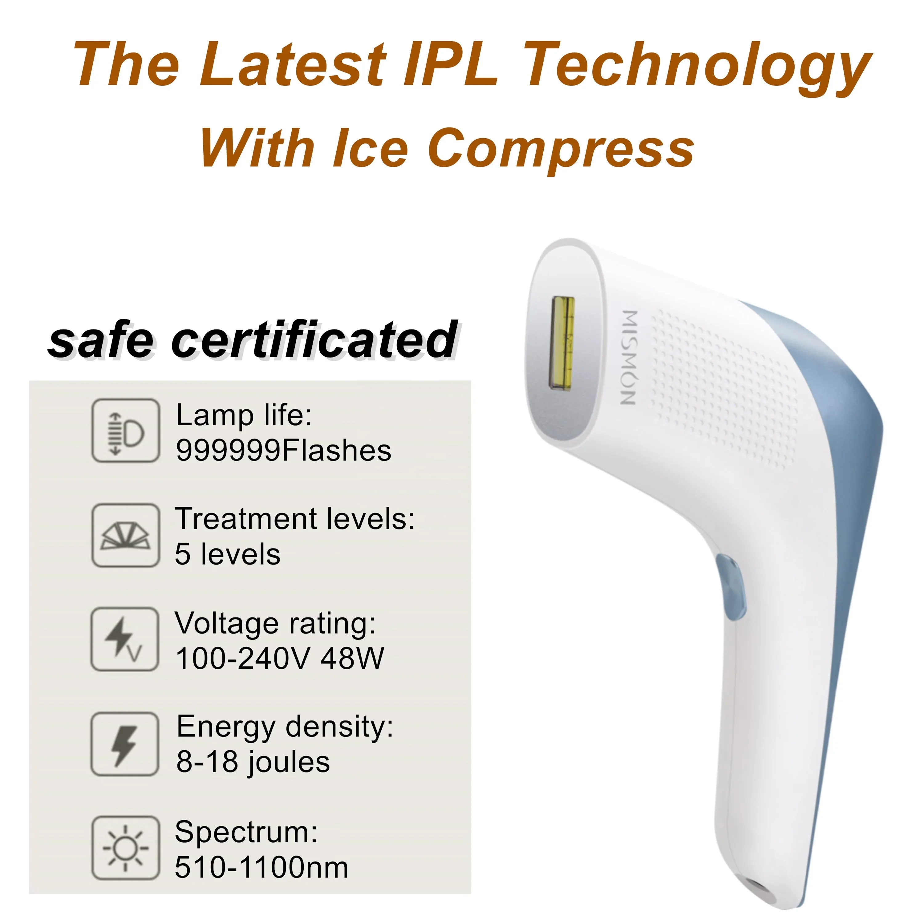 ម៉ាស៊ីនដកសក់ Ipl ដែលអាចទុកចិត្តបាន ផលិត Mismon 3