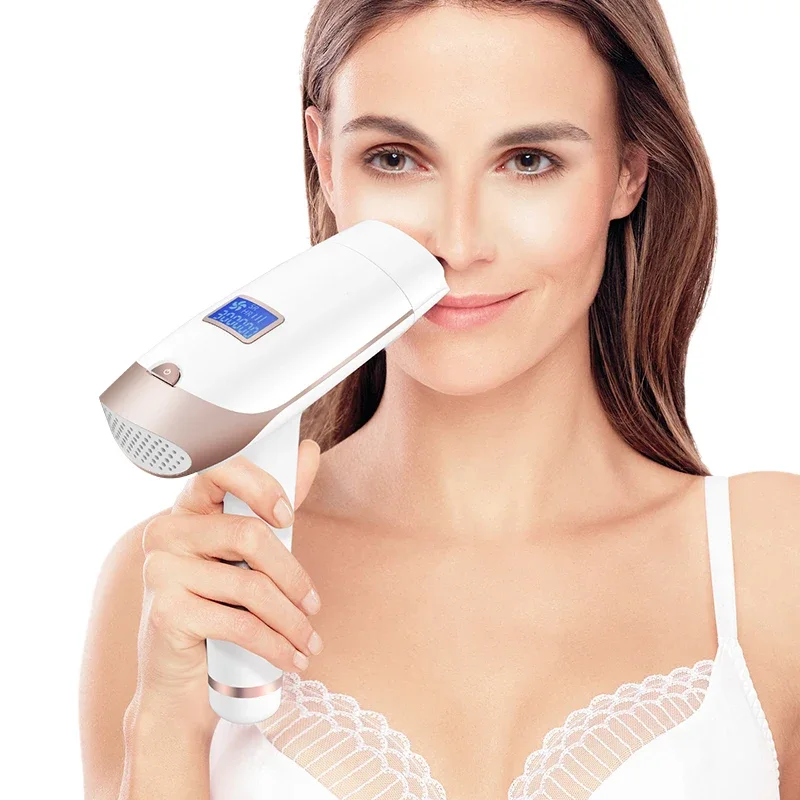 Wholesale Ipl Pagtangtang sa Buhok Asul + puti + gipasadya nga IPL Intense Pulsed Light Technology Maker 4
