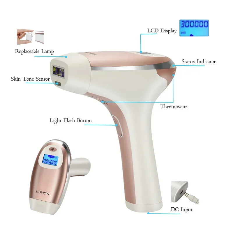 Mismon Home Ipl Machine Bezplatné náhradní díly Home Dodavatelé Ipl strojů 5