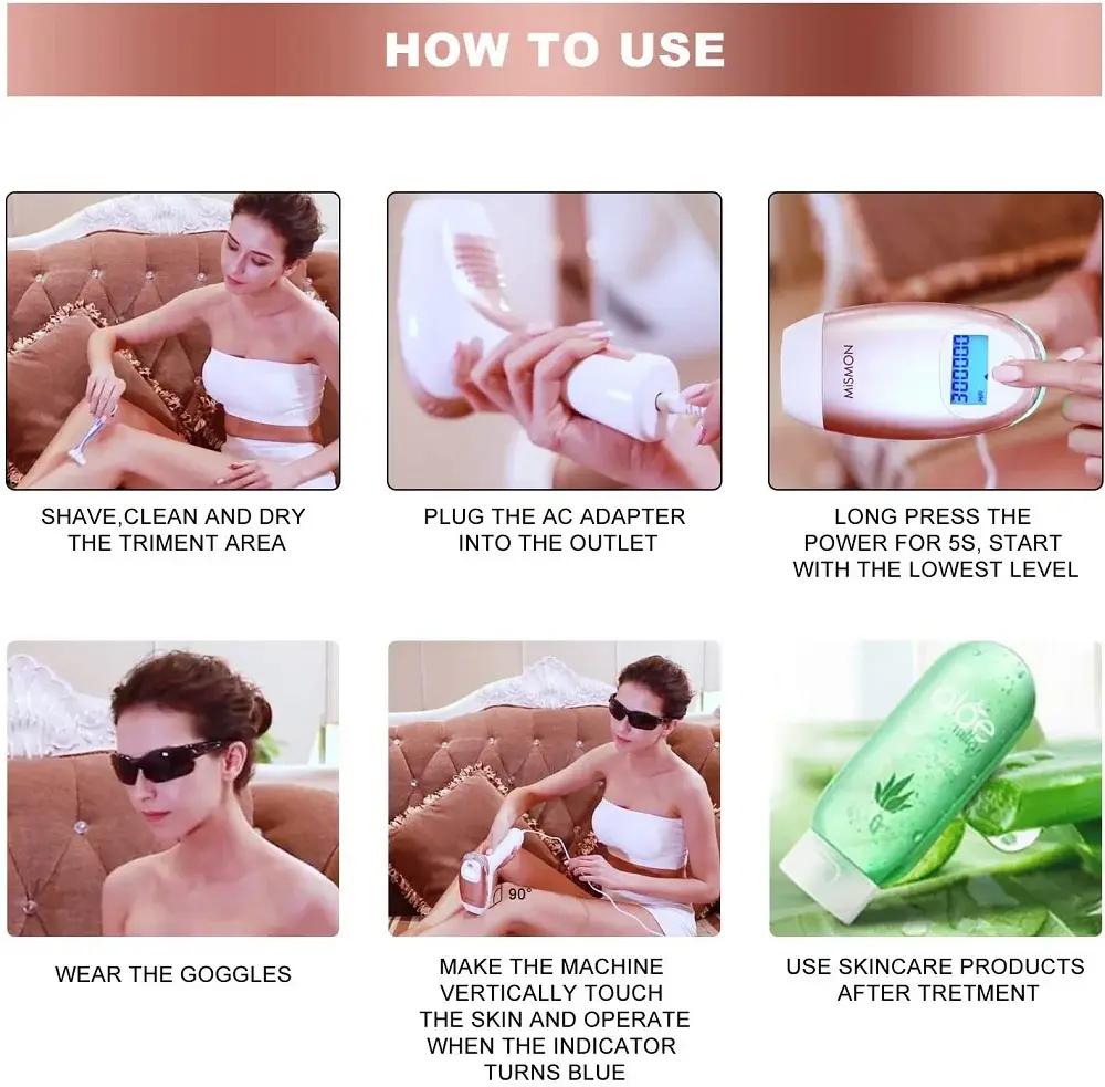 Supplier ng Hot Ipl Hair Removal Machine IPL Laser Hair Removal Machine Mismon Brand 6
