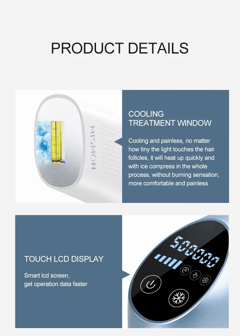 Supplier ng Mismon Ipl Hair Removal Machine Supplier ng ROHS Ipl Hair Removal Machine Mga Manufacturer 4