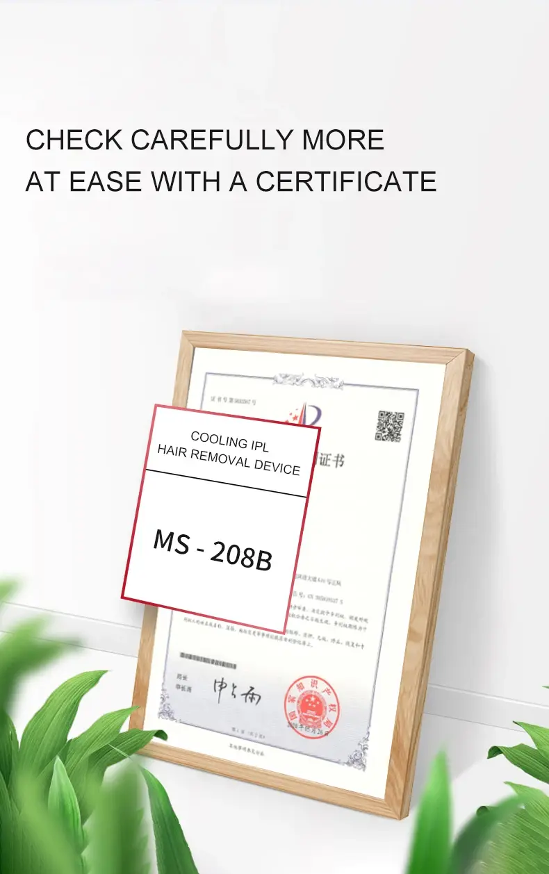 Mismon Laser Hair Removal Machine Suppliers MS-208B Laser Hair Removal Machine Suppliers 6