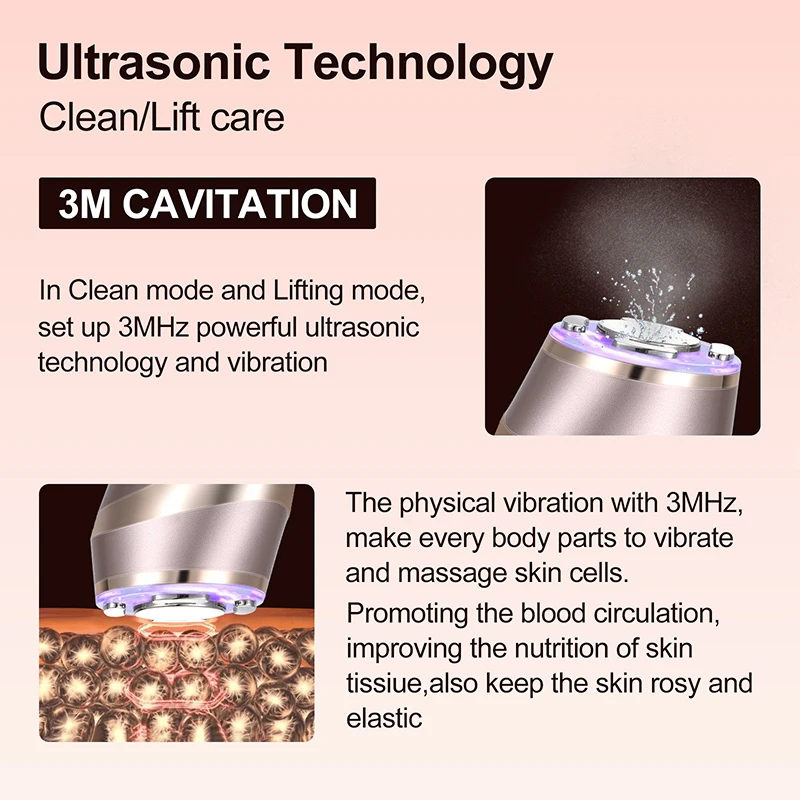 Colour Photon and Ultrasonic Beauty Instruments Mismon 3