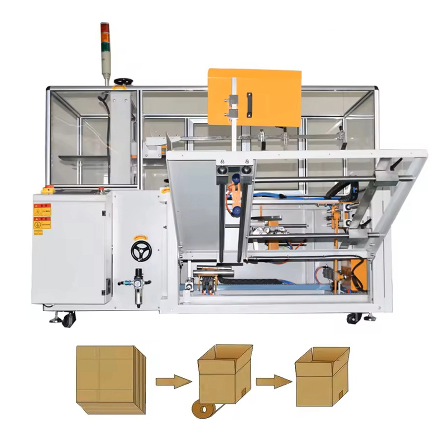 Automatic case erector machine carton box forming machine 1