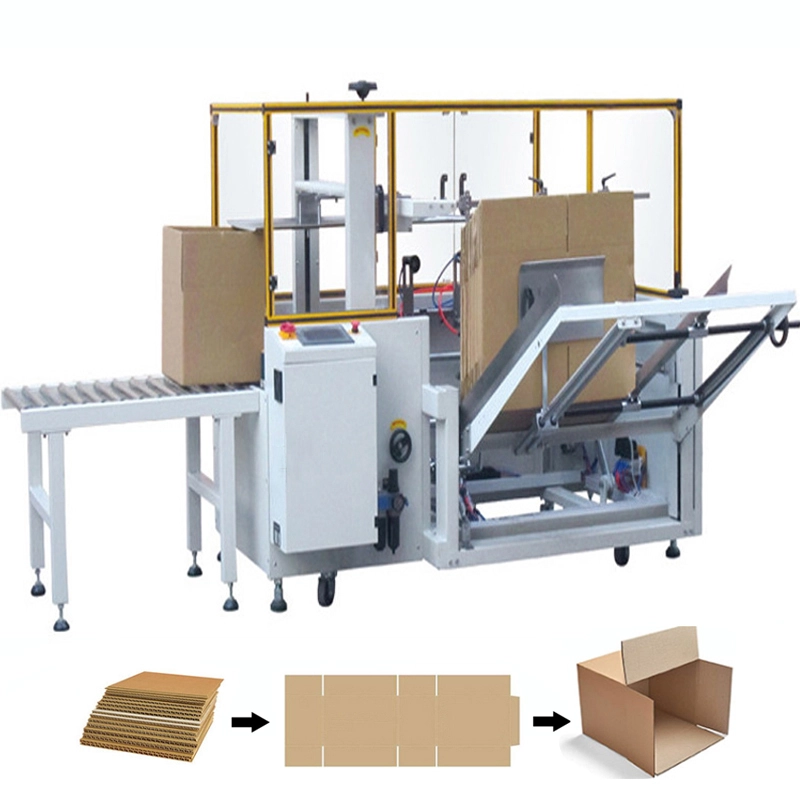 Erector cartons bottom sealer machine sealing machine 1