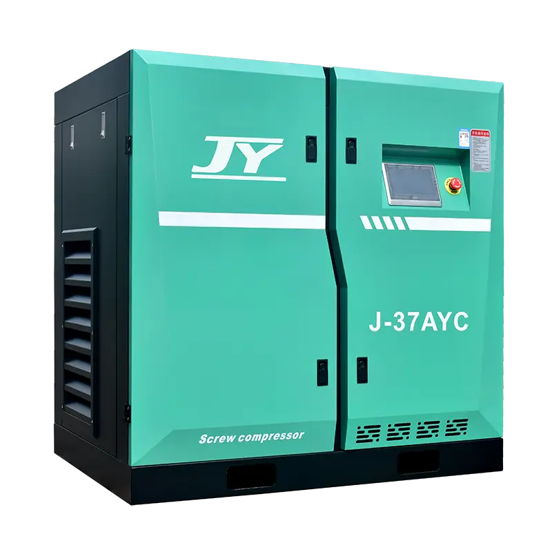 Máy nén khí trục vít đơn tùy chỉnh Vỏ gỗ Máy nén khí Jinyuan 2