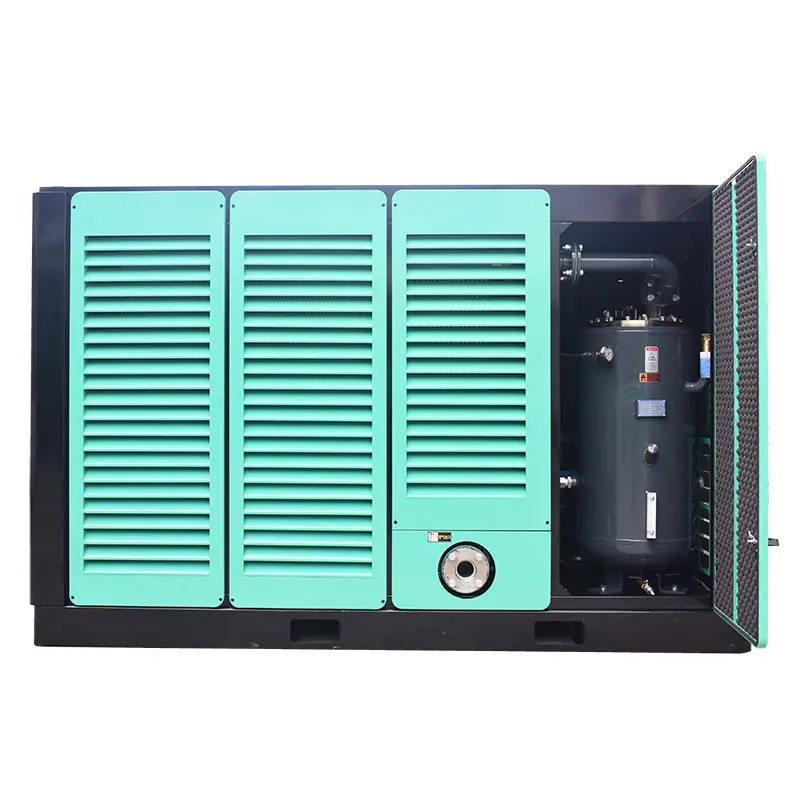 Máy nén trục vít quay 2 tầng OEM Máy nén khí Jinyuan Xanh và Đen (có thể tùy chỉnh) 3