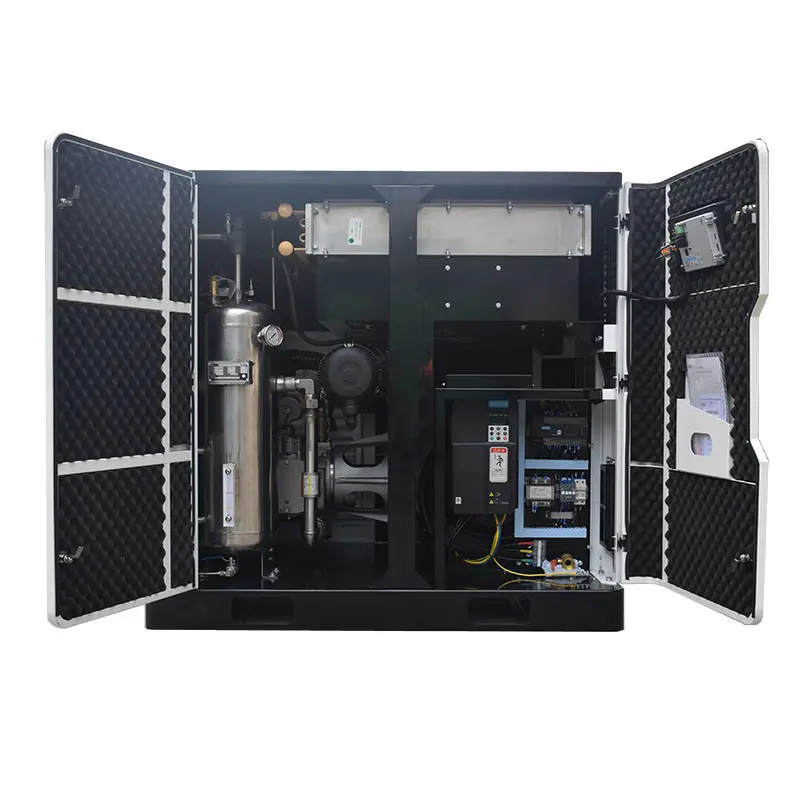 Máy nén khí trục vít khô OEM Máy nén khí Jinyuan màu trắng (có thể tùy chỉnh) 2