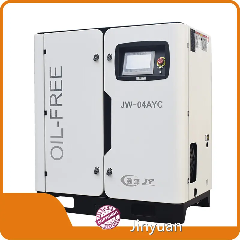 Hotoil Free Screw Air Compressor Manufacturers Wooden Case Jinyuan Air Compressor Brand 1