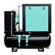 Hotoil Injection Screw Air Compressor 1650x750x1620 (mm) Jinyuan Air Compressor Brand 4