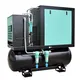 Hotoil Injection Screw Air Compressor 1650x750x1620 (mm) Jinyuan Air Compressor Brand 6