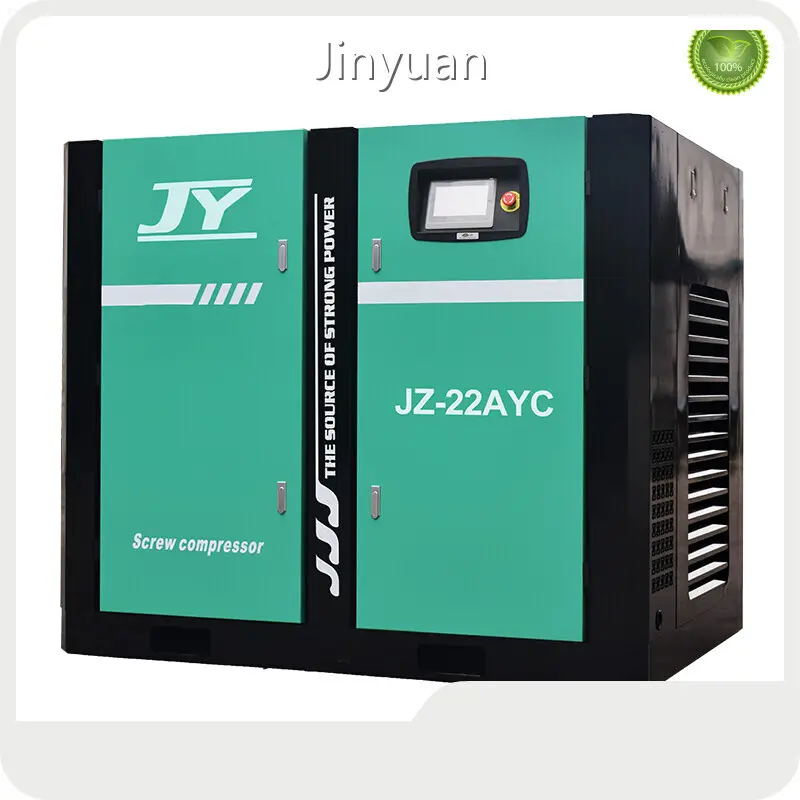 Nhà sản xuất máy nén khí trục vít dễ sử dụng Thương hiệu máy nén khí Jinyuan Xanh và Đen (có thể tùy chỉnh) 1
