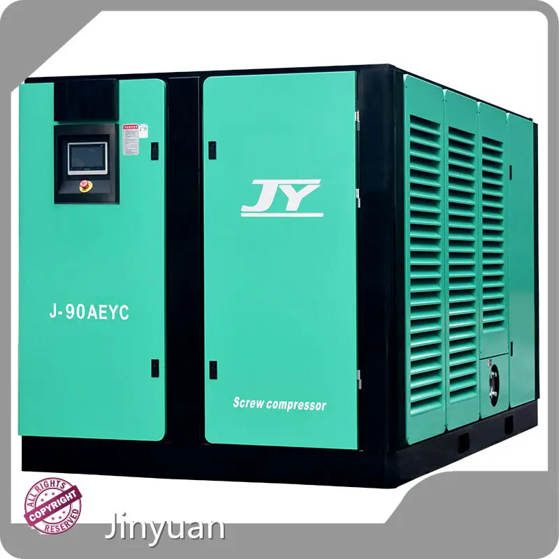 Máy nén trục vít quay 2 tầng OEM Máy nén khí Jinyuan Xanh và Đen (có thể tùy chỉnh) 1