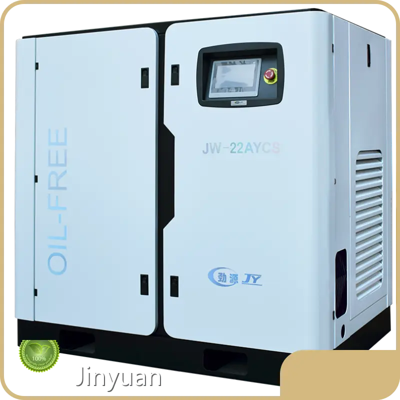 Máy nén khí trục vít quay không dầu Máy nén khí Jinyuan màu trắng (có thể tùy chỉnh) 1420x990x1325(mm) 1