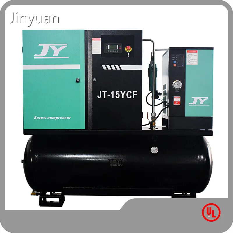 Nhà sản xuất máy nén khí trục vít bán buôn Thương hiệu máy nén khí Jinyuan 1