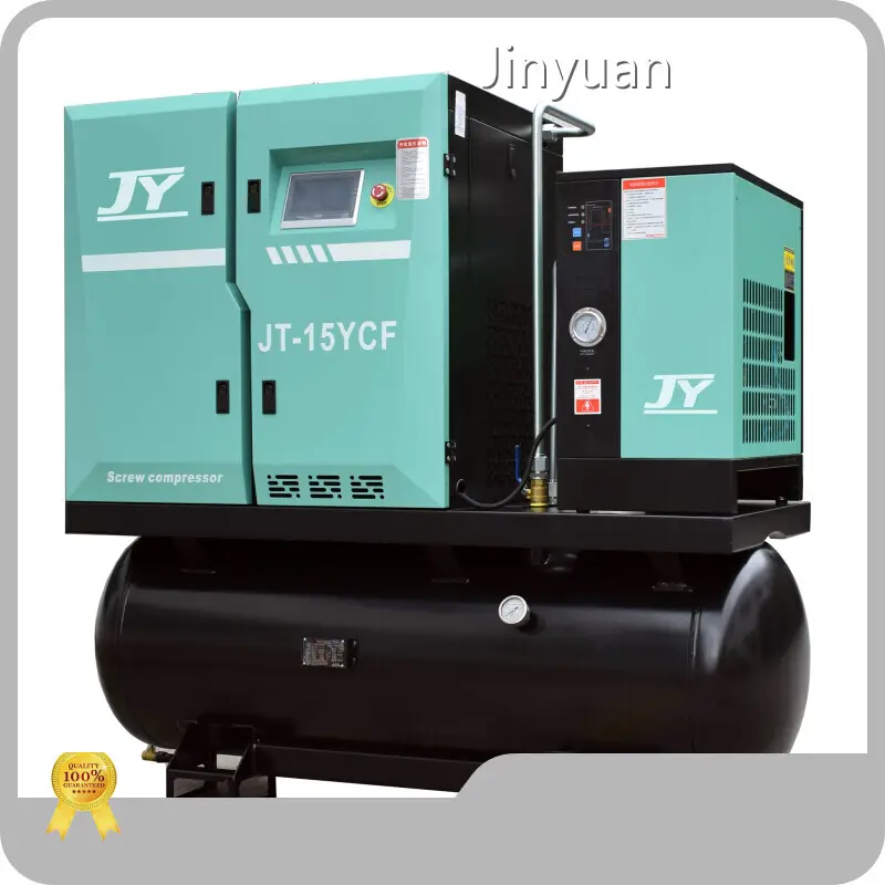 Nhà cung cấp máy nén khí nóng Màu xanh lá cây và đen (có thể tùy chỉnh) Thương hiệu máy nén khí Jinyuan 1