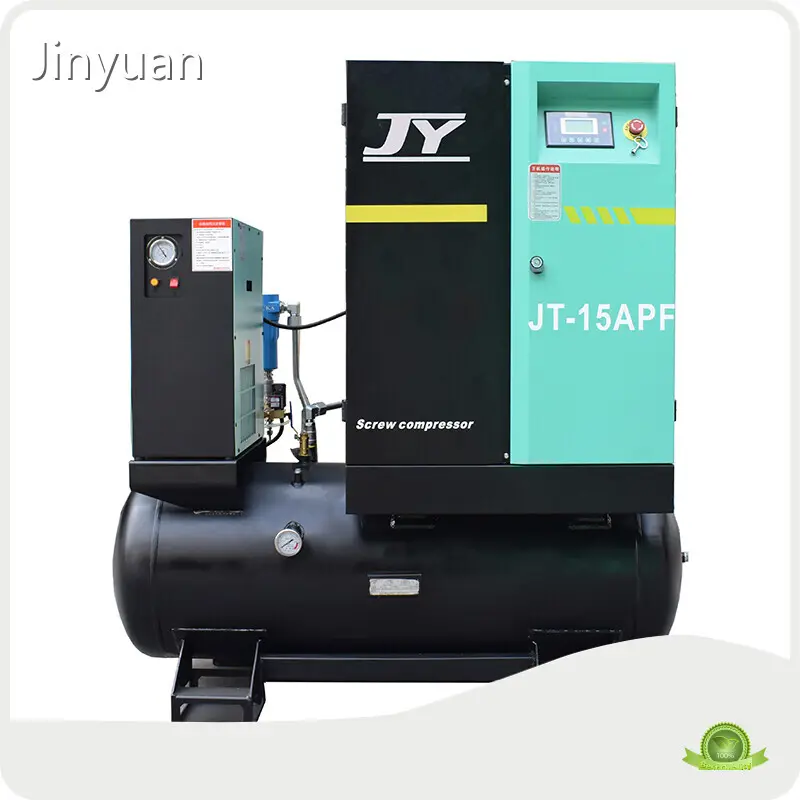 Máy nén khí trục vít tích hợp Thương hiệu máy nén khí Jinyuan Xác định theo số lượng 1580x800x1680 (mm) 1