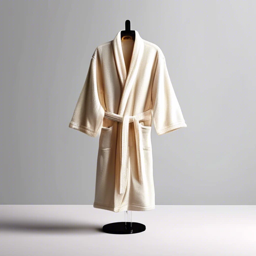 Peignoir élégant de qualité hôtelière 1
