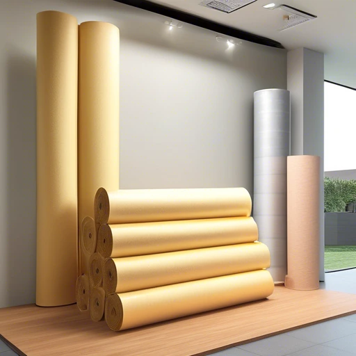 Fiberglass Insulation Rolls 1
