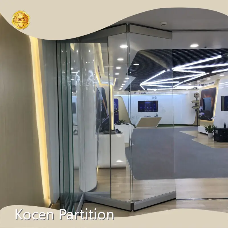 Automatic Folding Door System by Kocen Partition 1