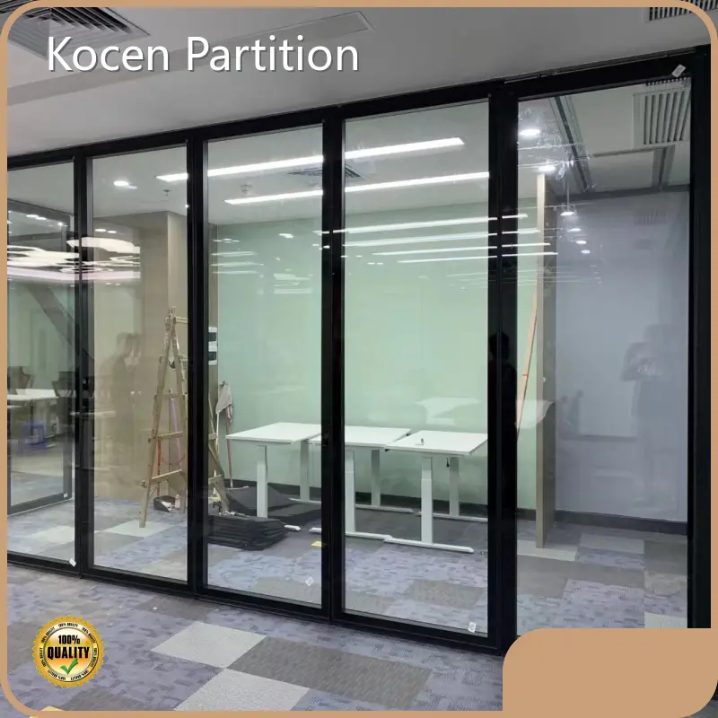Glass Partition Wall by Kocen Partition 1