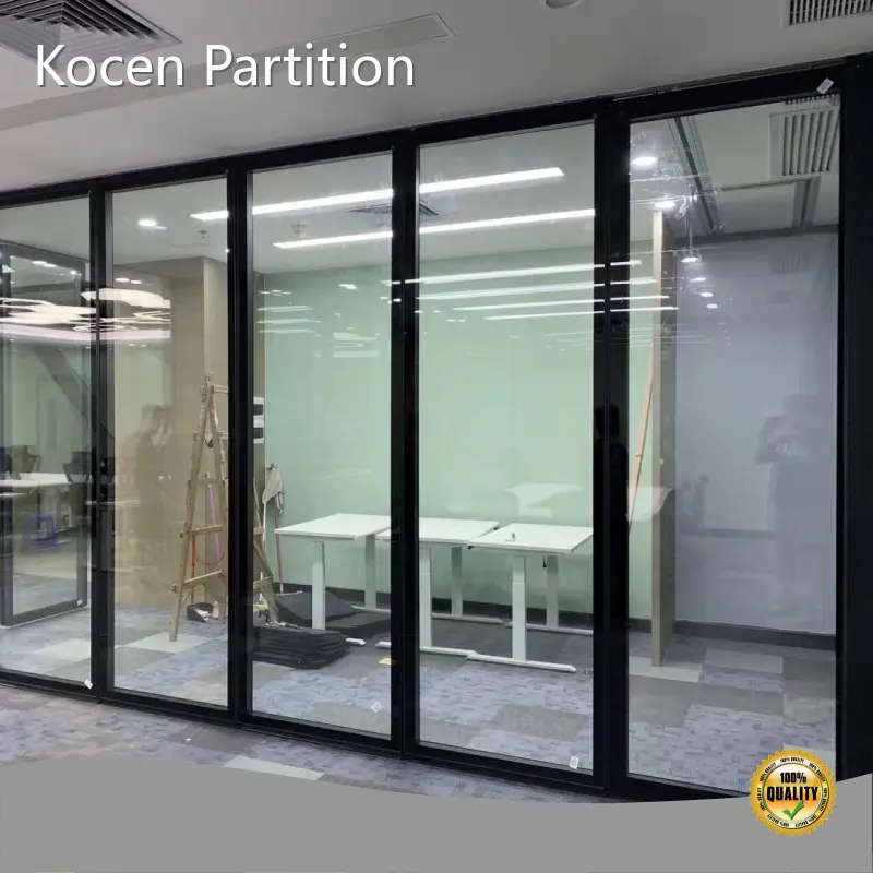 Sound Proof Glass Partition Wholesale - Kocen Partition 1