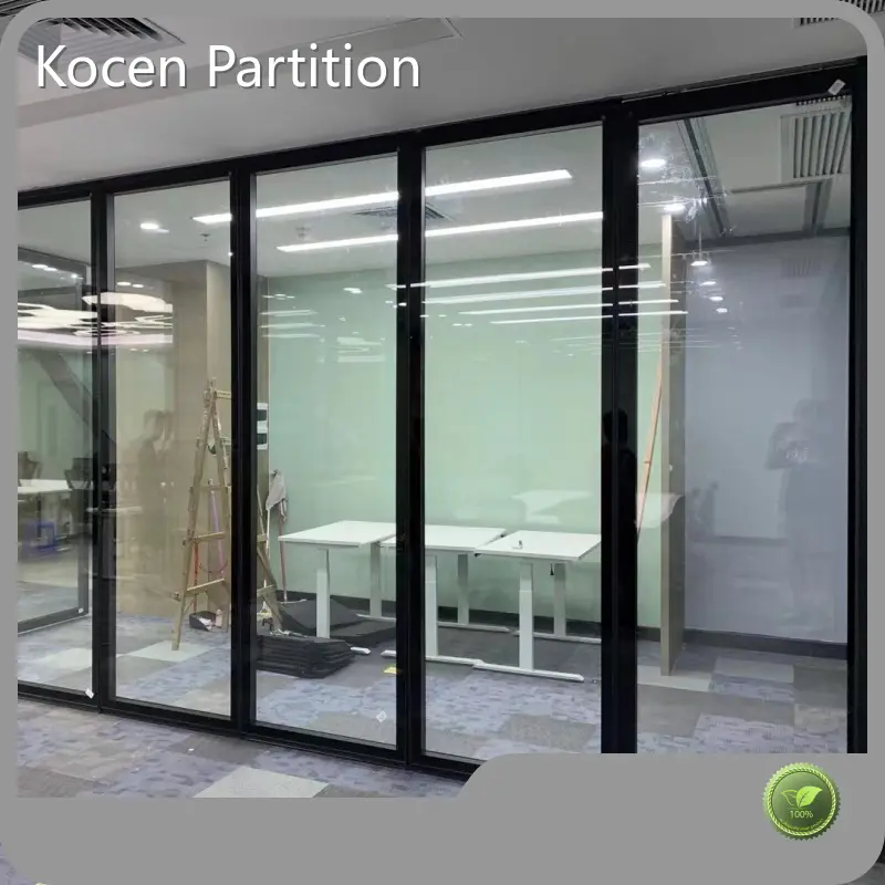 Free Standing Glass Office Partitions by Kocen Partition-1 1