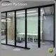 Free Standing Glass Office Partitions by Kocen Partition-1 1