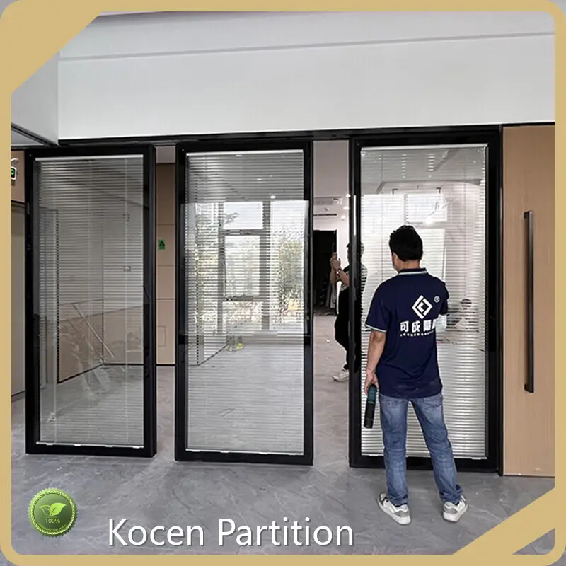 Commercial Glass Partitions - - Kocen Partition 1