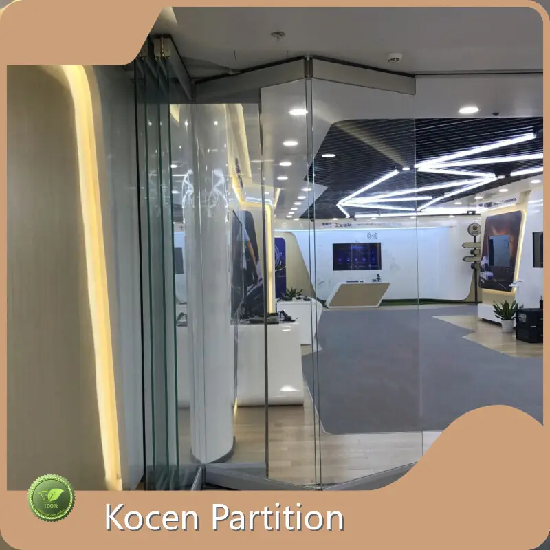 Automatic Bi Folding Doors by Kocen Partition 1