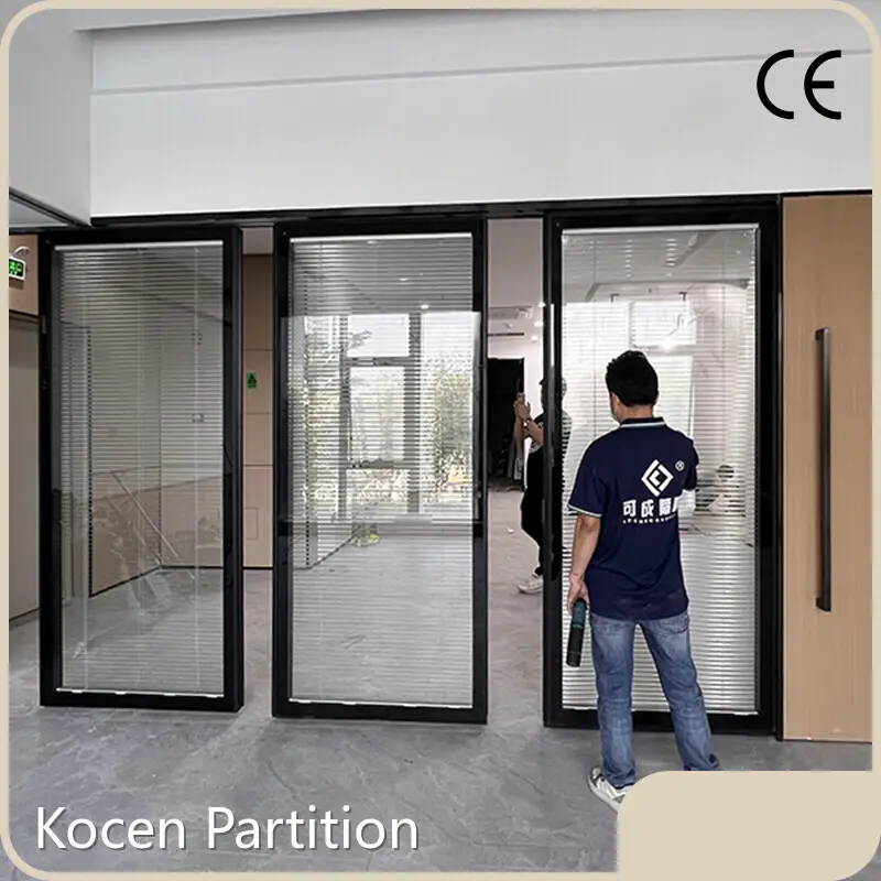 Glass Partition Wall by Kocen Partition-1 1