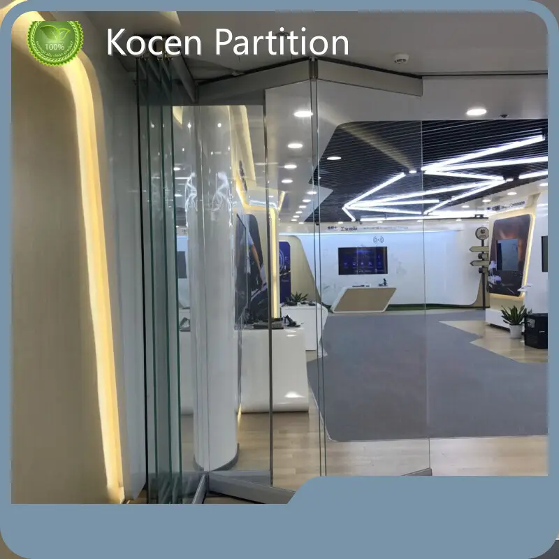 Automatic Folding Door System by Kocen Partition-2 1